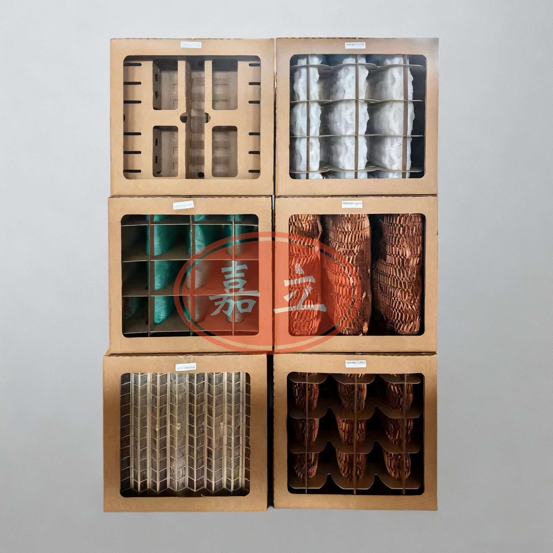 绥江纸盒式漆雾过滤纸箱